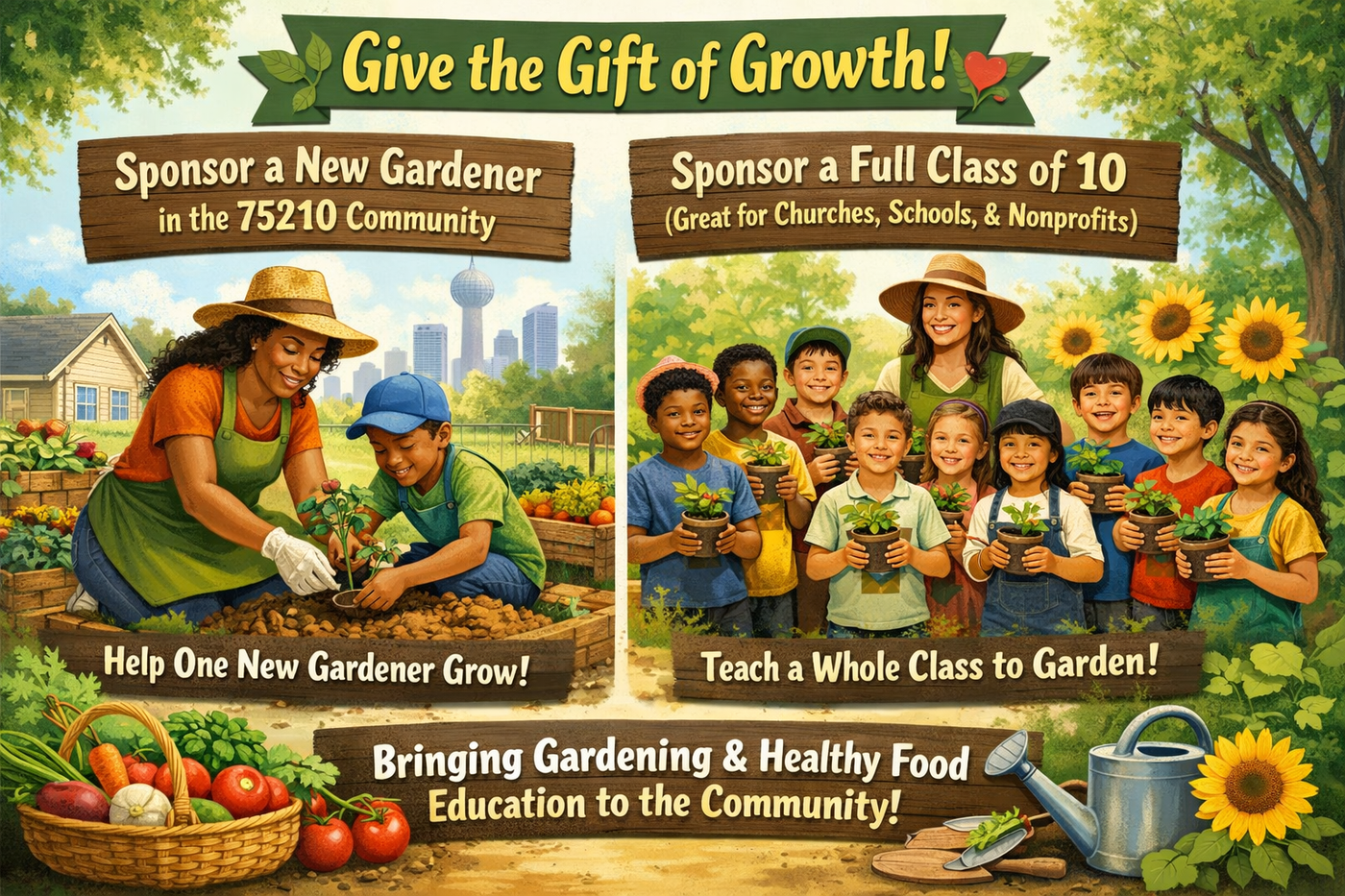 Sponsor a Garden or Gardener