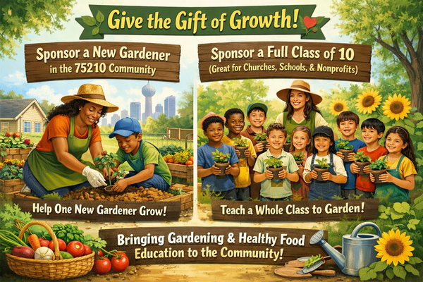 Sponsor a Garden or Gardener
