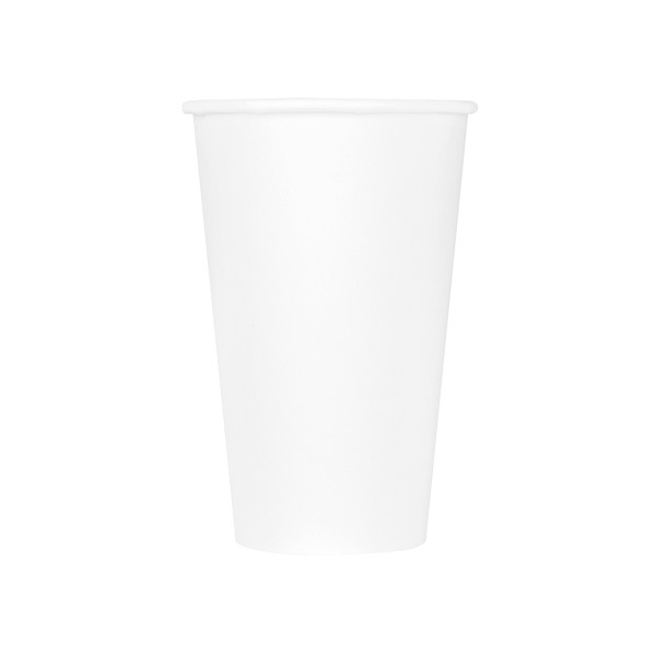 Hot Drink Cups White Compostable EcoFriendly Disposable 8, 12 or 16 oz 1000/case