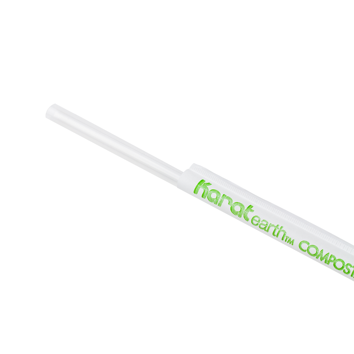 Plastic Straws- Biodegradable, 7.75 Clear