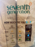 Unbleached 100%  Recycled Paper Towels Seventh Generation 6 Jumbo Rolls